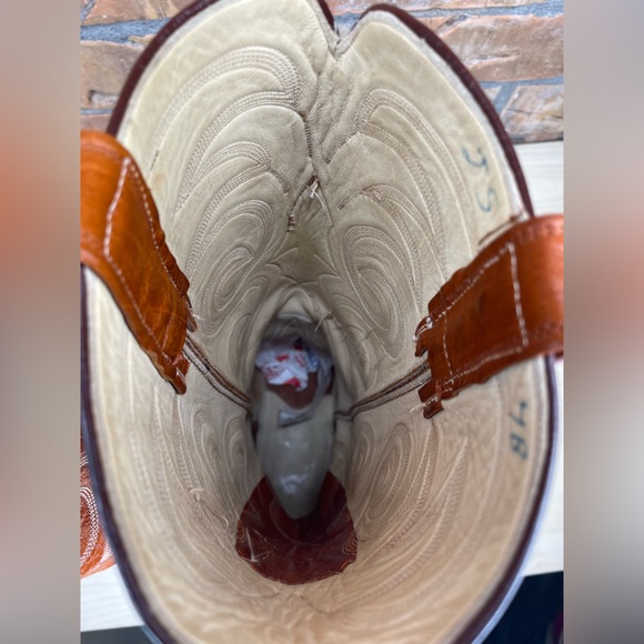 Handmade Women’s  Western Cowboy Riding Boots Size 7B - Picture 9 of 10